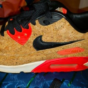 NIKE CORK AIR MAX 90 SNEAKERS